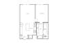 A3.5 Floorplan Floorplan showing the A3.5 floorplan for The Margo